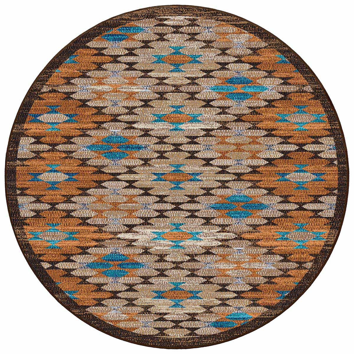 Diamond River Rug - 8 Ft. Round