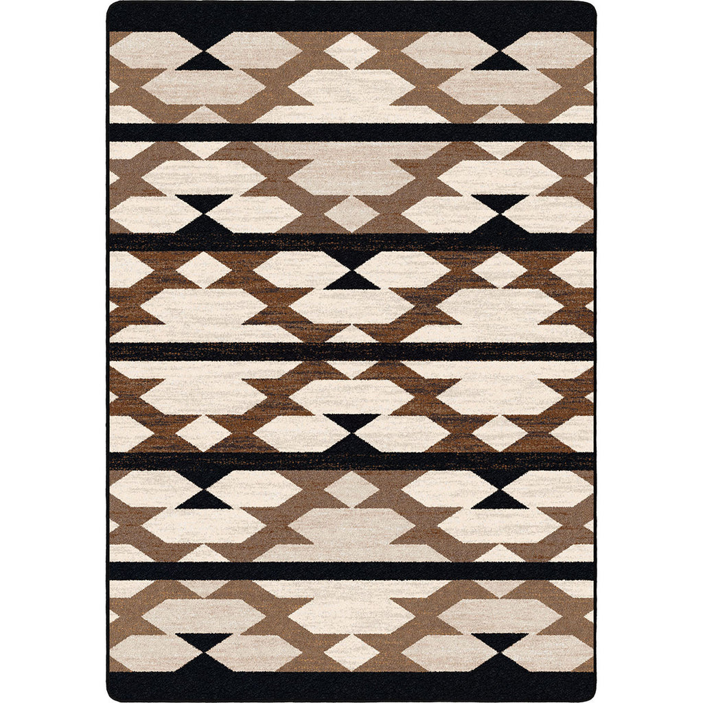 Mocha Canyon Rug - 3 x 4