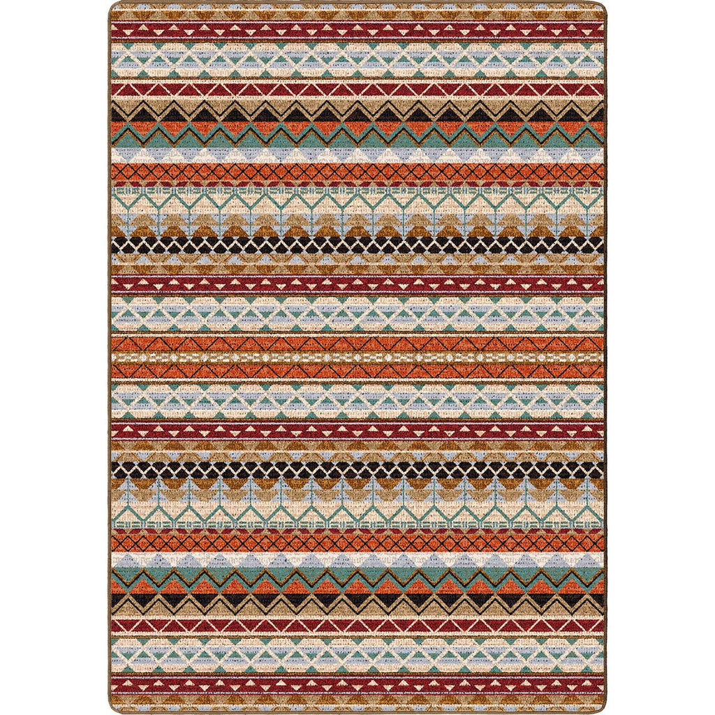 Aztec Hues Rug - 4 x 5