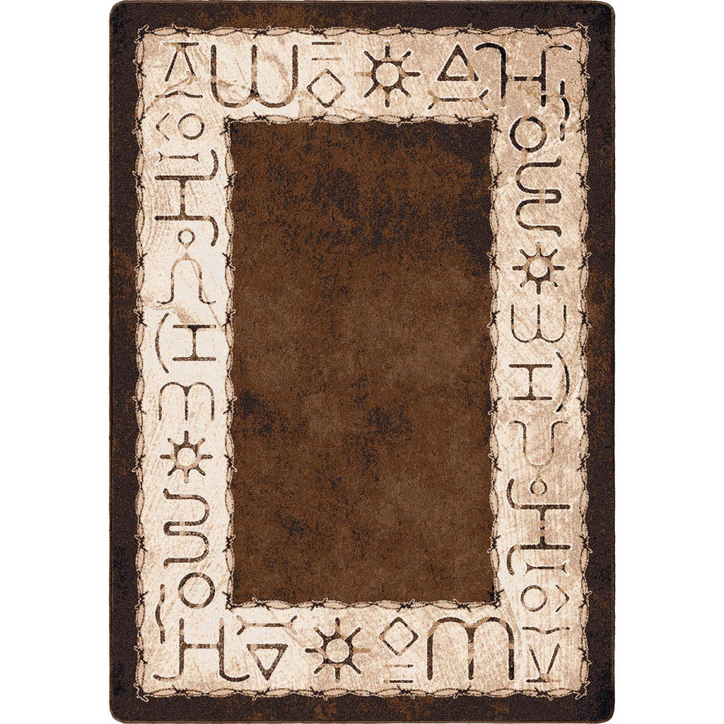 Western Brands Rug - 5 x 8