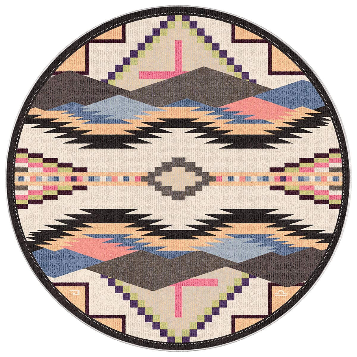 Flint Road Rug - 8 Ft. Round