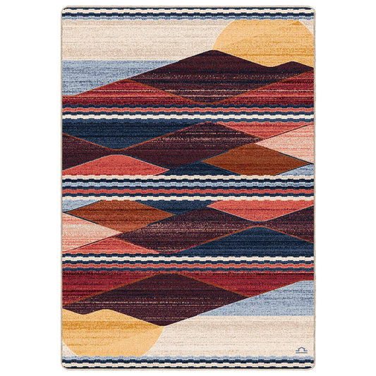 Sunset Mosaic Rug - 3 x 4