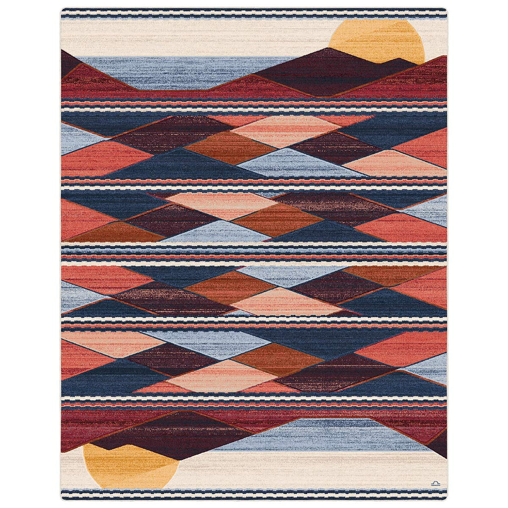 Sunset Mosaic Rug - 4 x 5