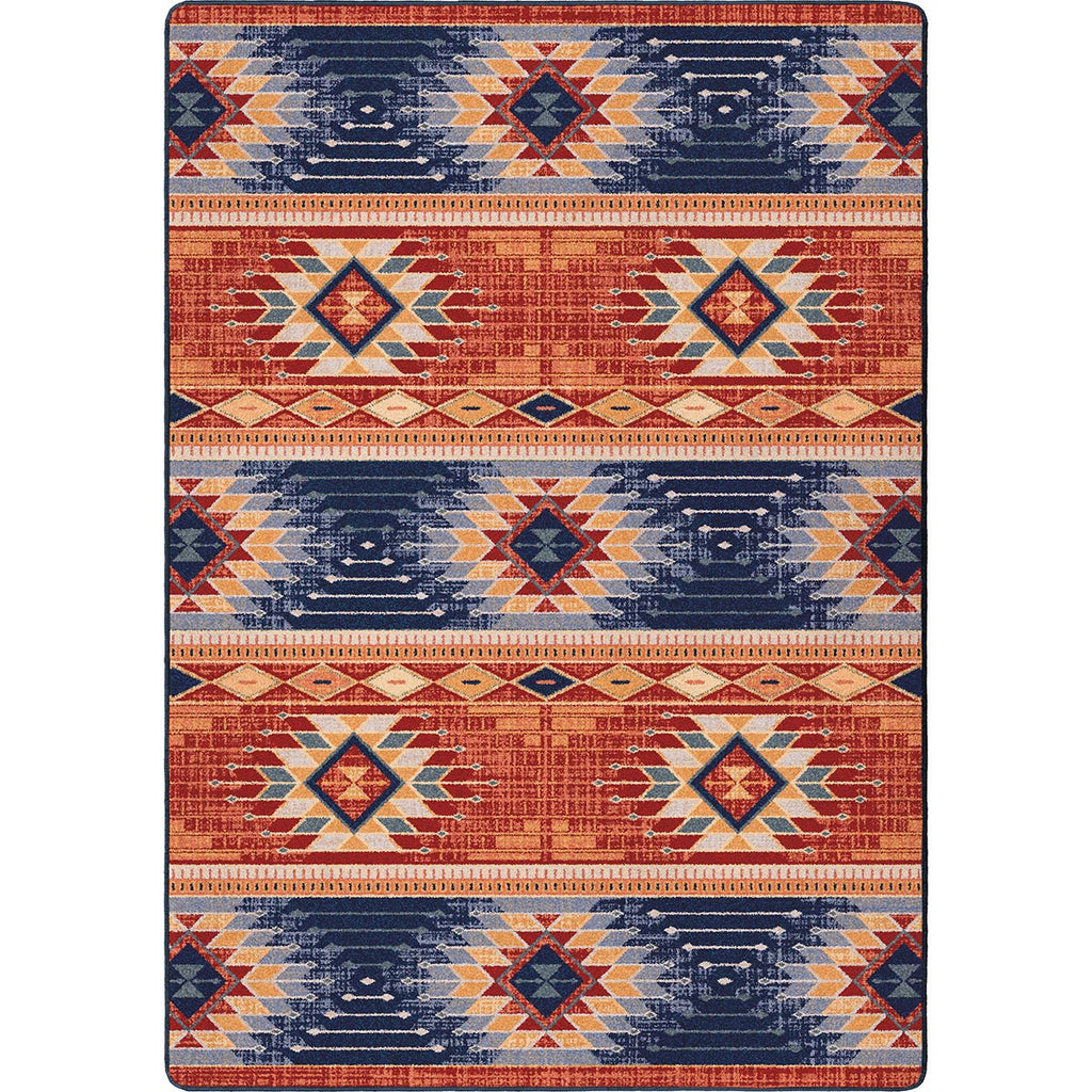 Fiery Sky Rug - 8 x 11