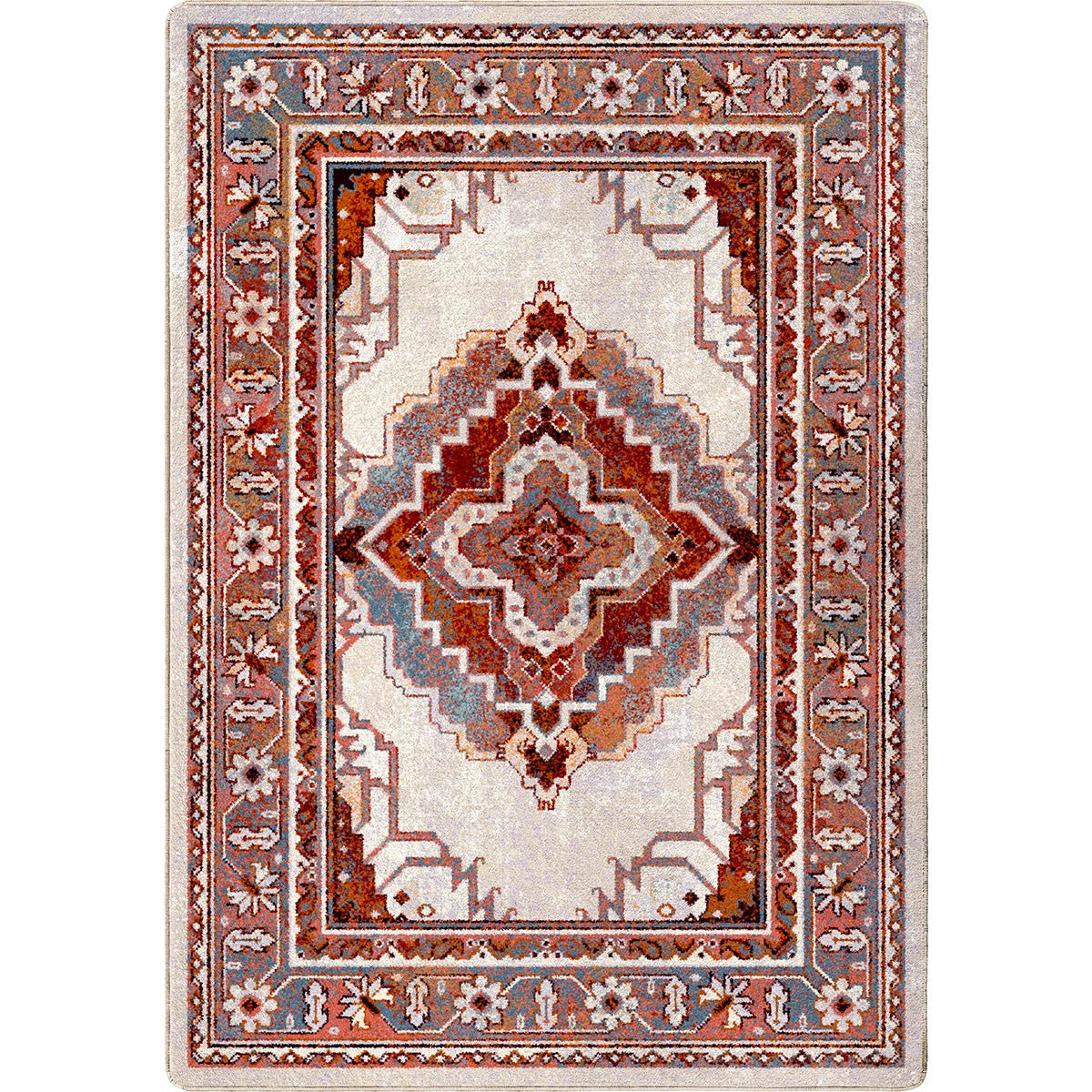 Southwest Manor Rug - 4 x 5