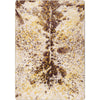 Gold-Speckled Cowhide Rug - 8 x 11