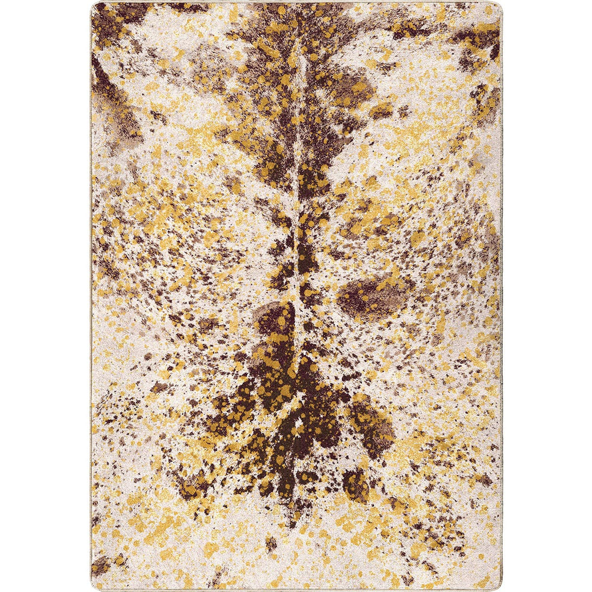Gold-Speckled Cowhide Rug Collection