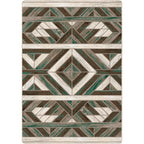 Western Barnwood Rug - 3 x 4