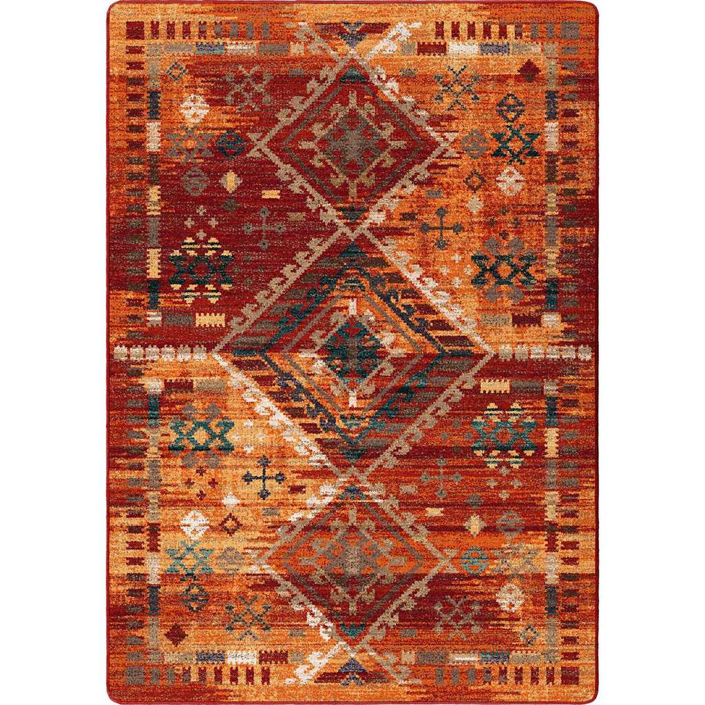 Las Cruces Copper Rug - 4 x 5