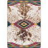 Rhinestone Cowhide Rug - 8 x 11