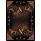 Wild Horses & Stars Rug - 4 x 5