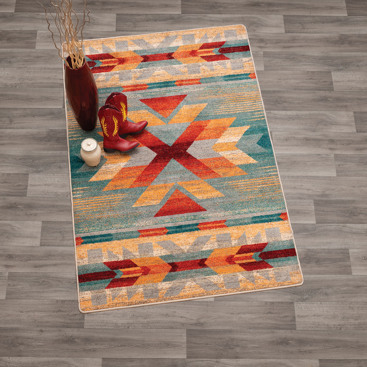 Adobe Sun Rug - 8 Ft. Round