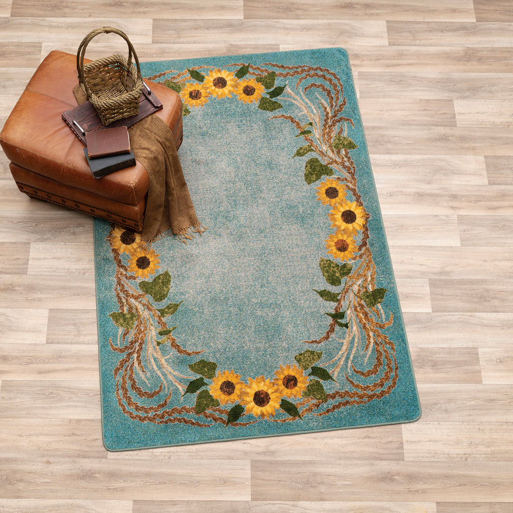 Sunflower Trails Rug - 3 x 4