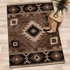 Whiskey River Mocha Rug - 8 Ft. Round