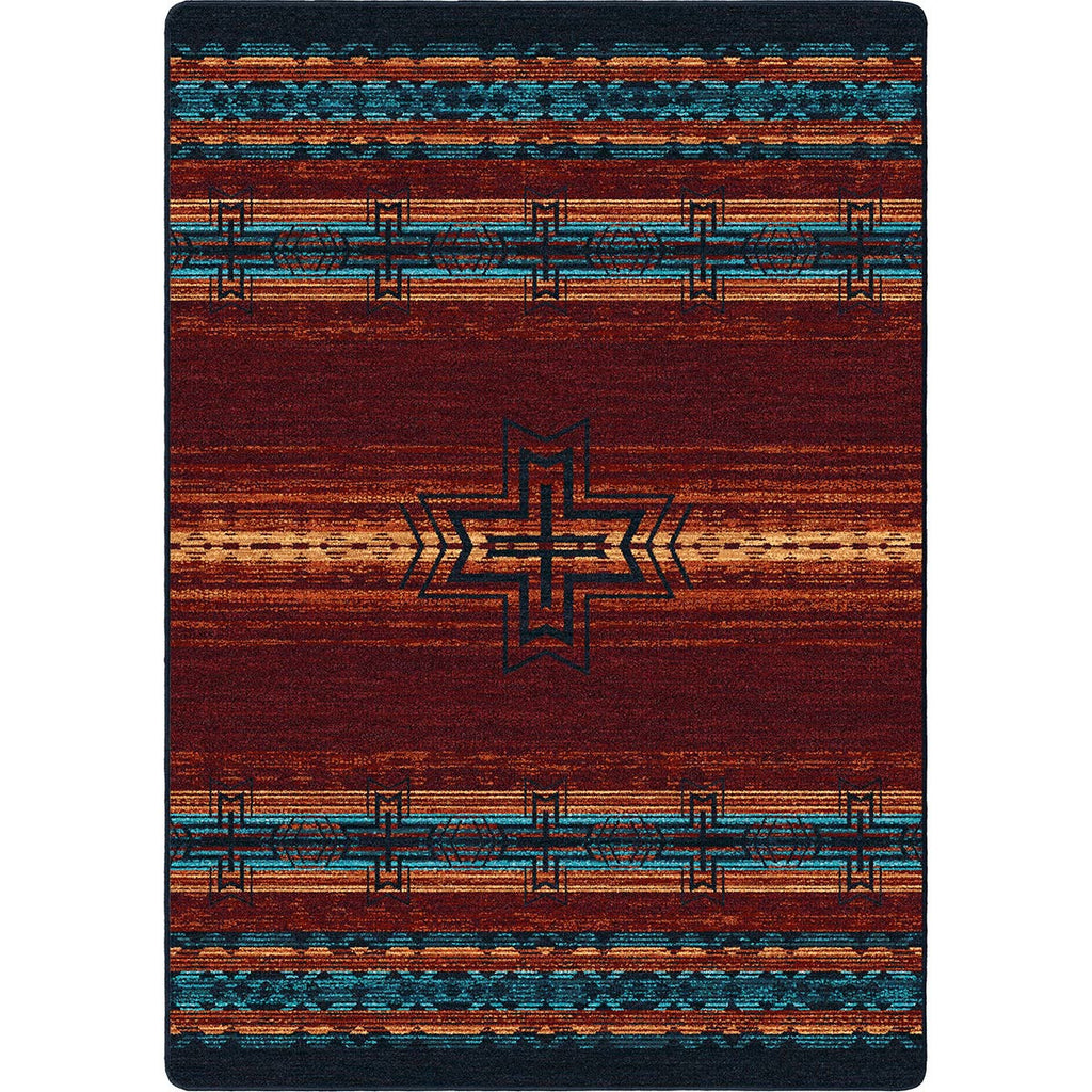 Fire & Sky Rug - 11 x 13