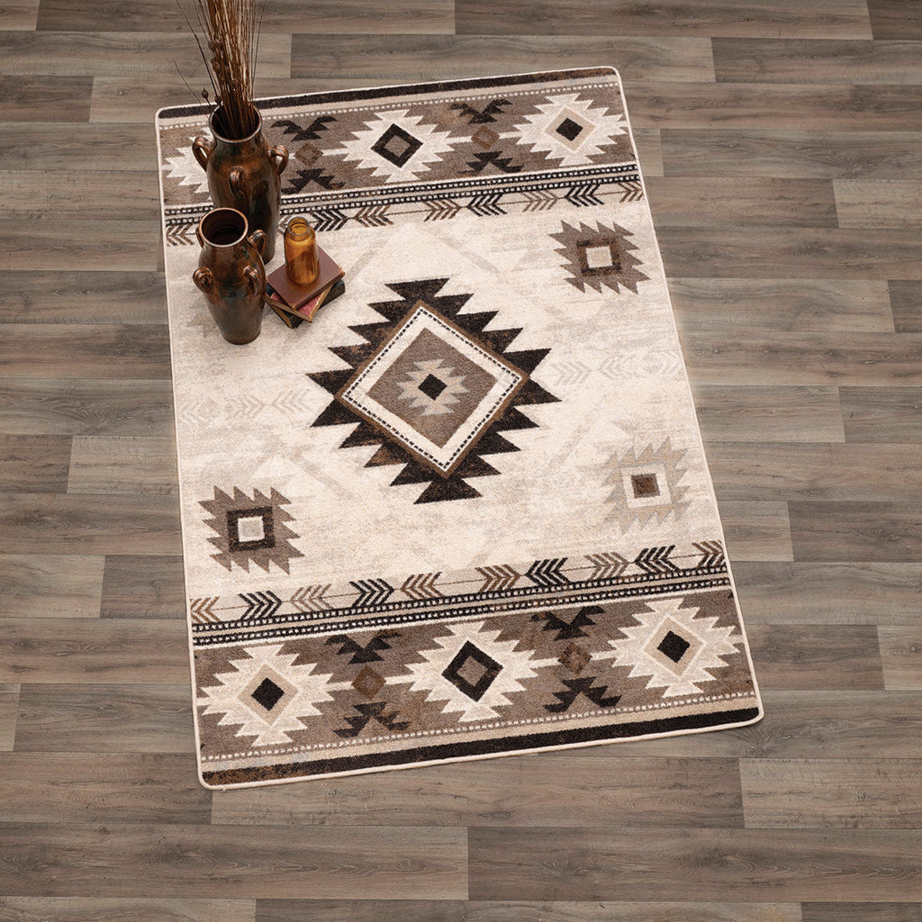 Whiskey River Neutral Rug - 8 x 11