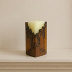 Iron Cascade Candle Holder - Small