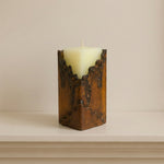 Iron Cascade Candle Holder - Small