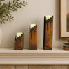 Iron Cascade Candle Holder - Set of 3