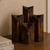 Iron Cascade Candle Holder - Set of 4