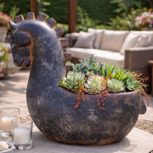 Helena Horse Planter