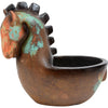 Santa Fe Clay Horse Planter