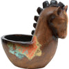Santa Fe Clay Horse Planter