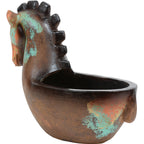 Santa Fe Clay Horse Planter