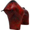 El Toro Pottery Sculpture - Red