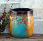 Earthscape Mapa Clay Planter