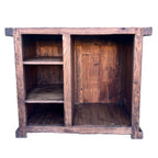 Artisan Studded Wood Bar