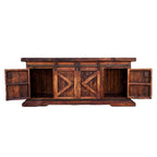 Weathered Barn Door Wood Buffet