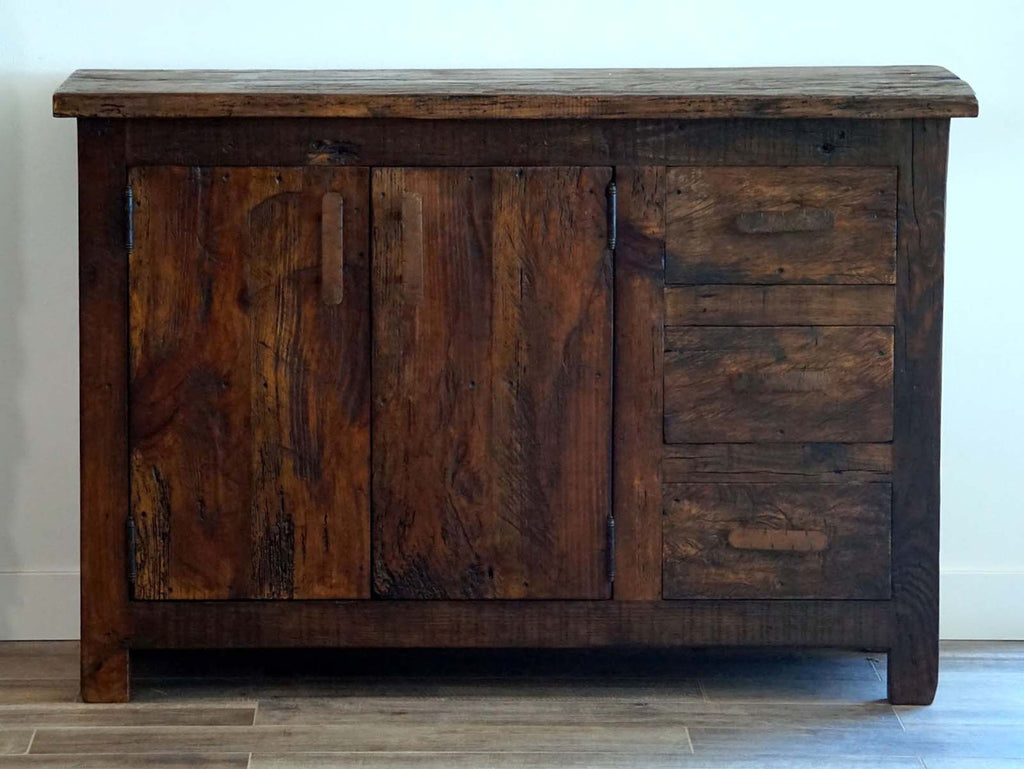 Western Worn Wood Buffet