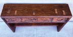 Rifted Copper Credenza