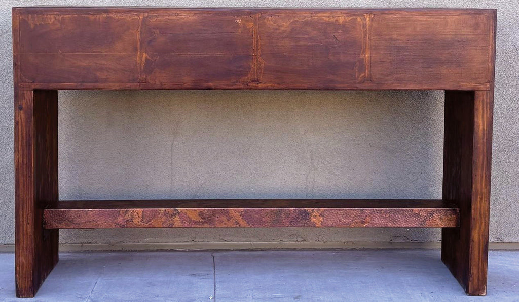 Rifted Copper Credenza