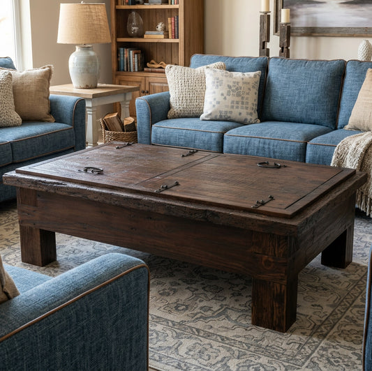 Old West Rustic Coffee Table