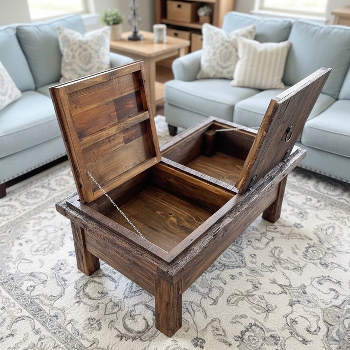 Old West Rustic Coffee Table
