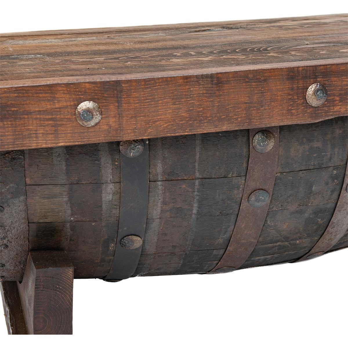 Reclaimed Tequila Barrel Coffee Table