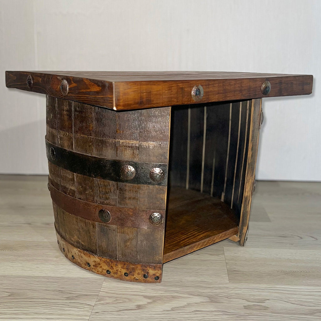 Lexington Tequila Barrel Accent Table