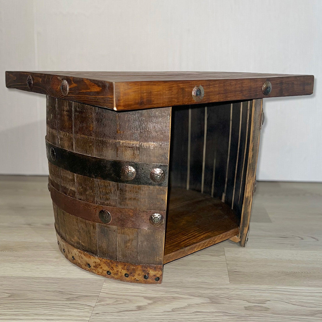 Lexington Tequila Barrel Accent Table