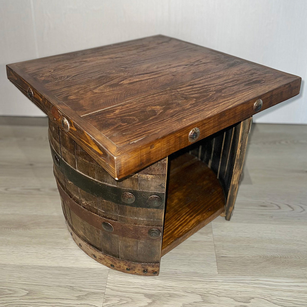 Lexington Tequila Barrel Accent Table