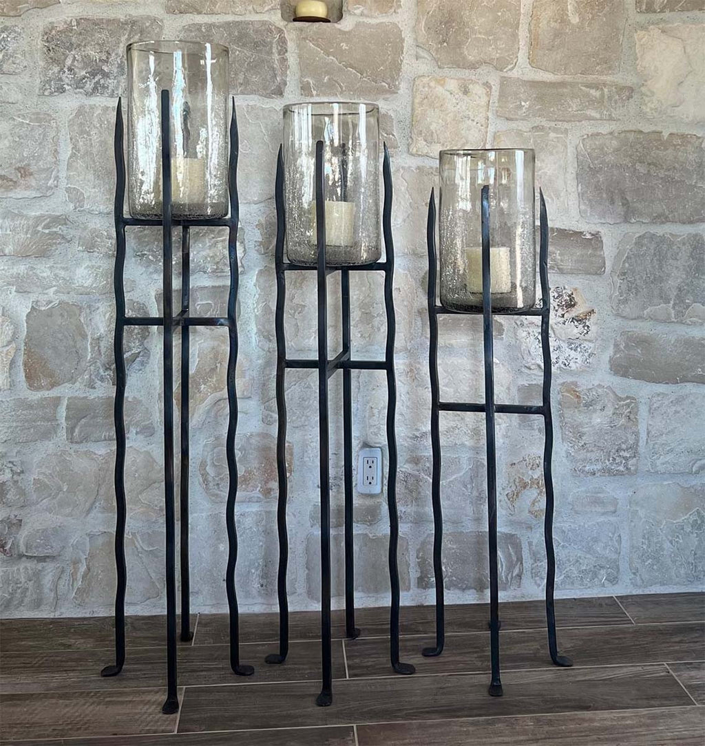 Hearthside Iron Candle Holder - Medium