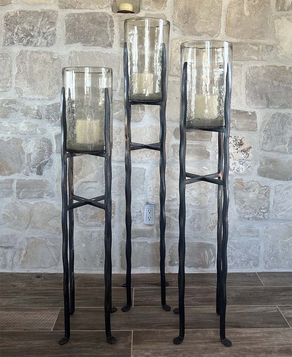 Hearthside Iron Candle Holder - Small