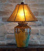 Clay & Rawhide Lamp
