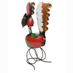 Colorful Roadrunner Metal Sculpture