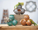 Adobe Clay Sticky Pots - Gray