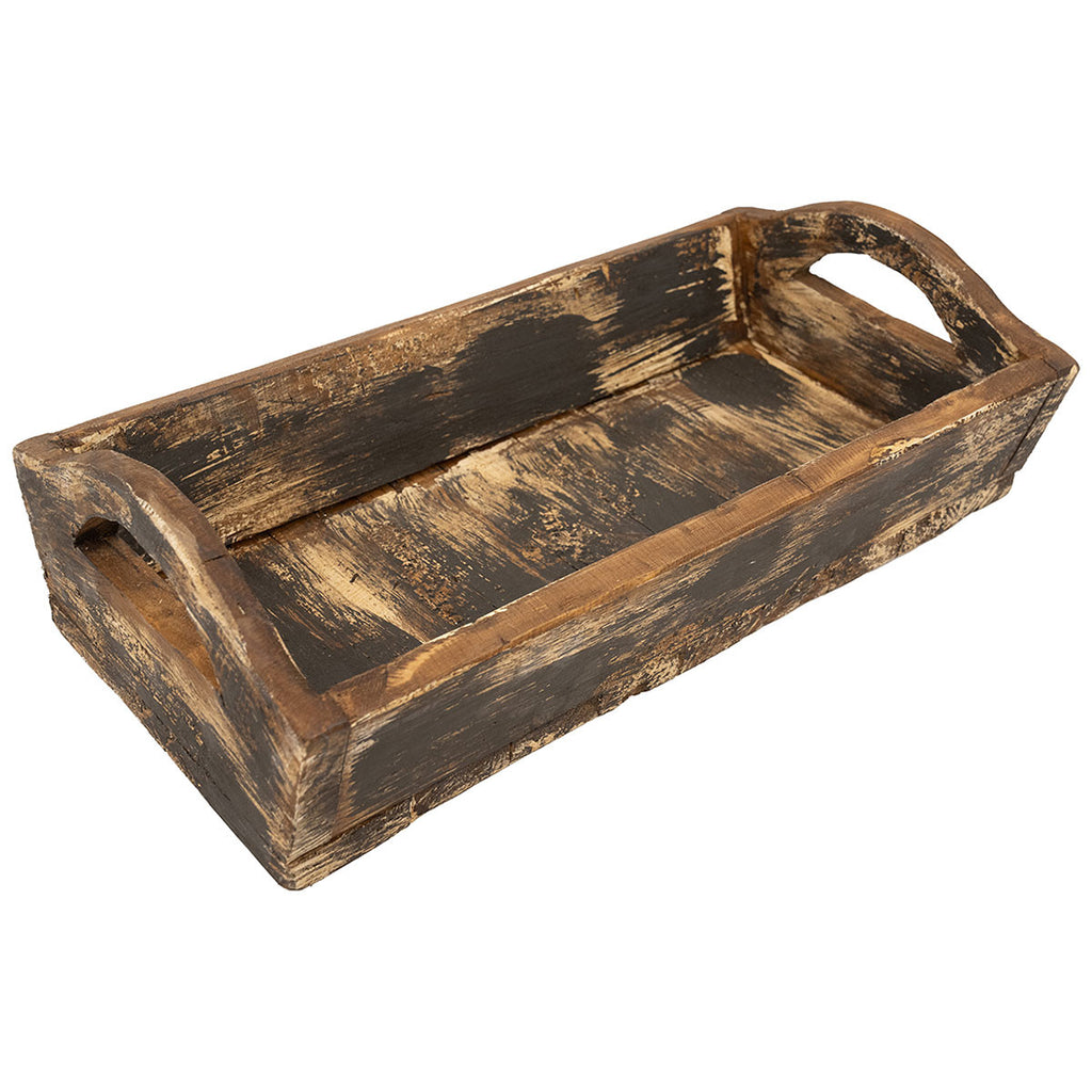Hitchin' Post Wood Tray
