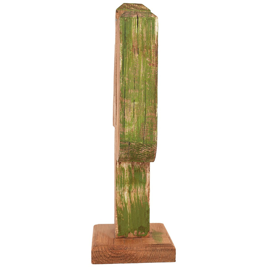 Dry Gulch Wood Cactus Sculpture