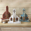 Southwestern Chapel Table Top Church - Turquoise