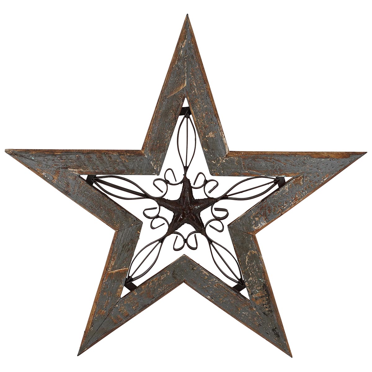 Sierra Star Wood Wall Decor
